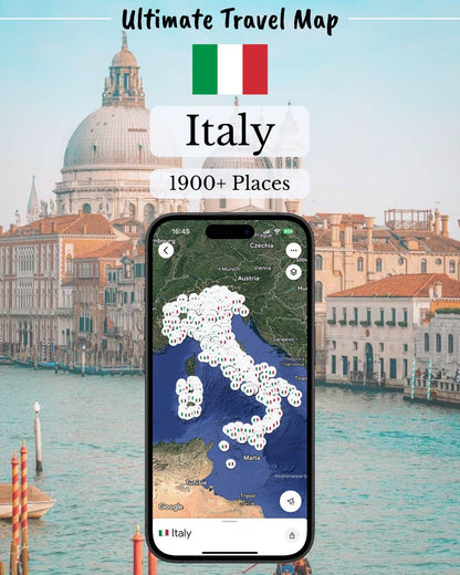 Italy Travel Map - by Sight Maps