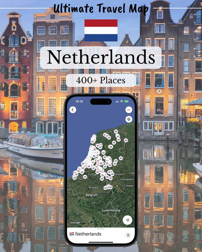 Netherlands Travel Map - Sight Maps