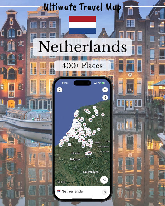 Netherlands Travel Map - Sight Maps