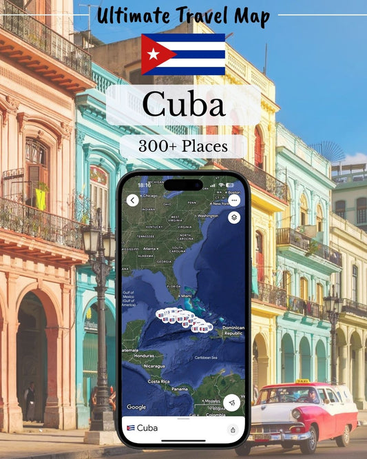 Cuba Travel Map - by Sight Maps