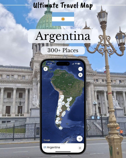 Argentina Travel Map - Sight Maps