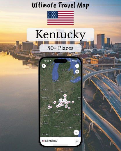 Kentucky Travel Map - Sight Maps
