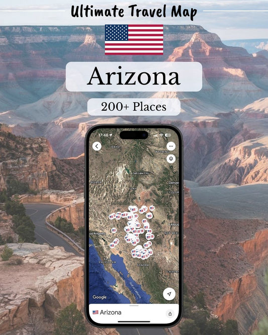 Arizona Travel Map - Sight Maps