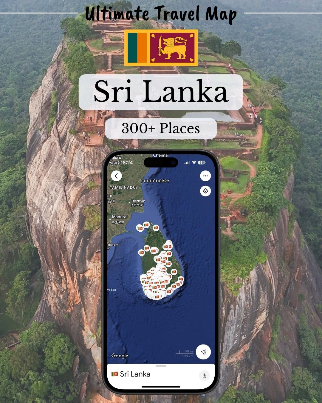 Sri Lanka Travel Map - Sight Maps