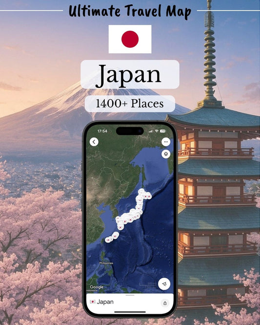 Japan Travel Map - by Sight Maps
