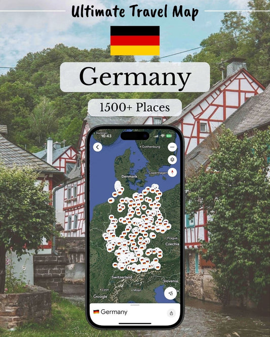 Germany Travel Map - Sight Maps
