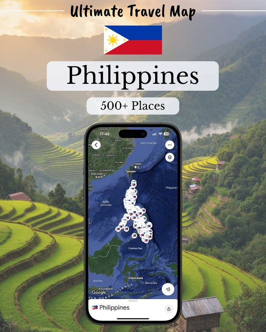Philippines Travel Map - Sight Maps