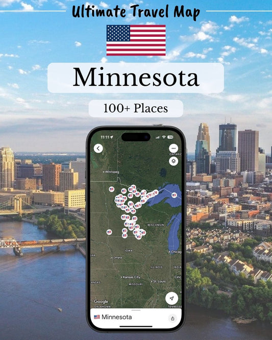 Minnesota Travel Map - Sight Maps