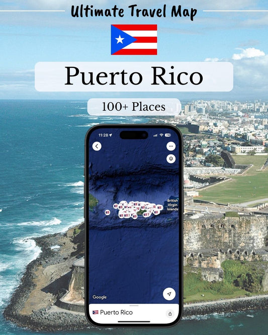 Puerto Rico Travel Map - Sight Maps