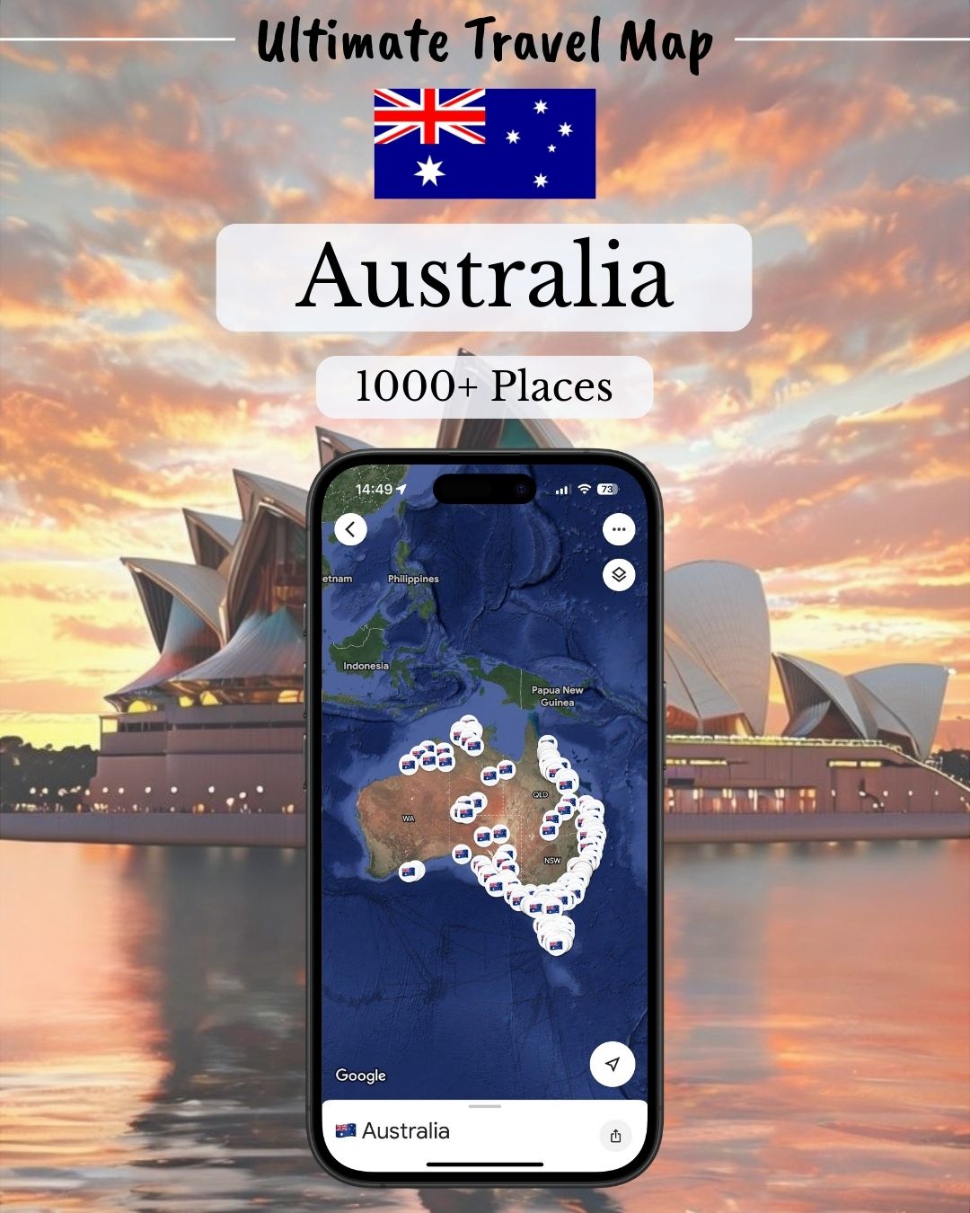 Australia Travel Map - Sight Maps