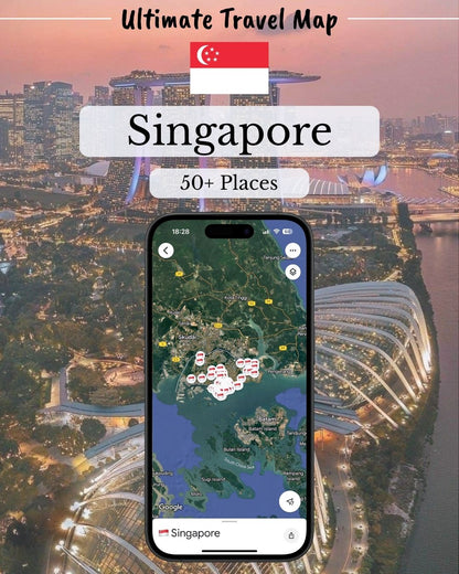 Singapore Travel Map - Sight Maps
