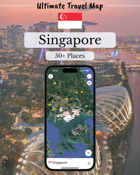 Singapore Travel Map - Sight Maps