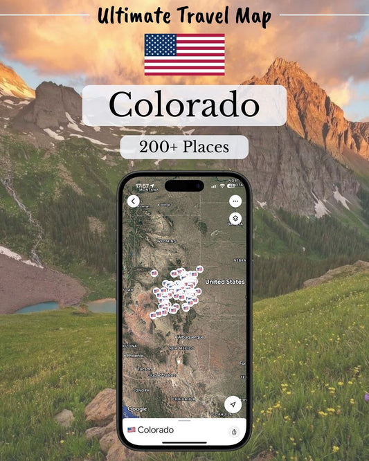 Colorado Travel Map - Sight Maps
