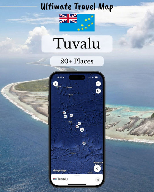 Tuvalu Travel Map - Sight Maps