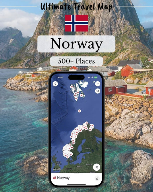 Norway Travel Map - Sight Maps