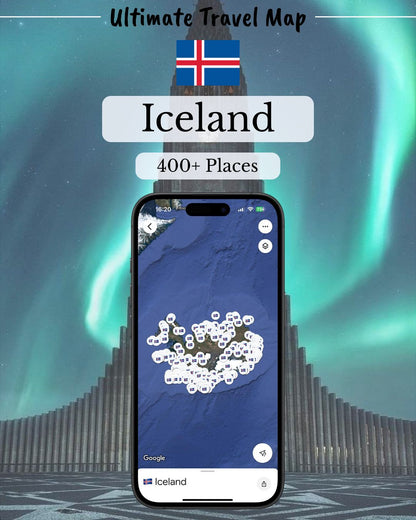 Iceland Travel Map - Sight Maps