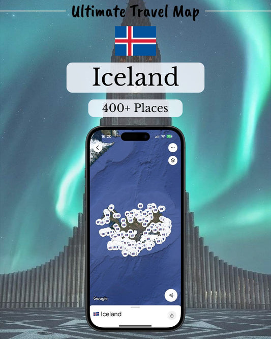 Iceland Travel Map - Sight Maps