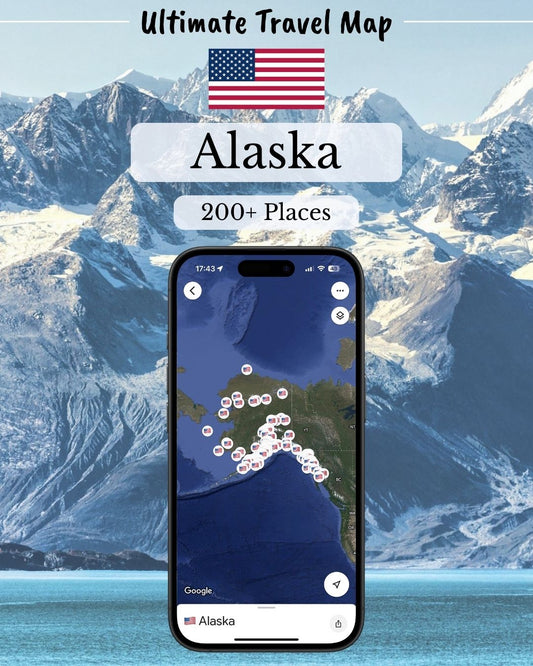 Alaska Travel Map - Sight Maps