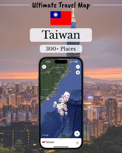 Taiwan Travel Map - Sight Maps