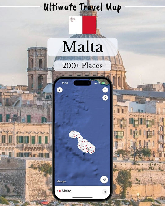Malta Travel Map - by Sight Maps