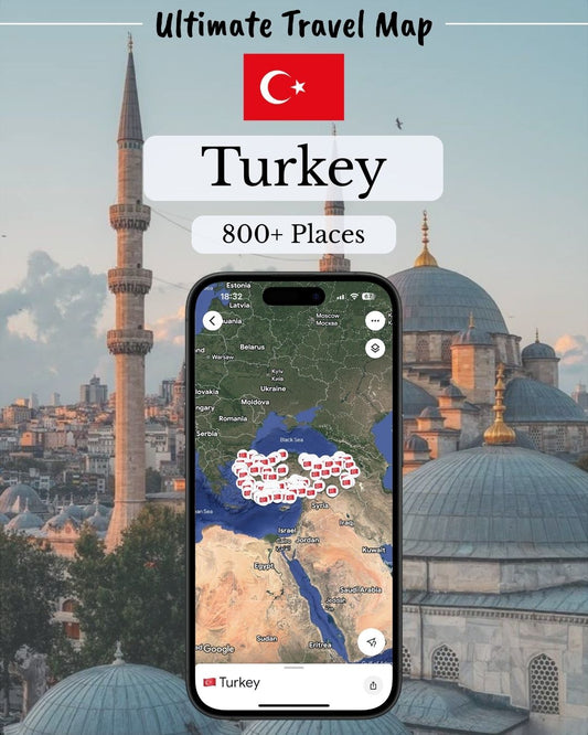 Turkey Travel Map - Sight Maps