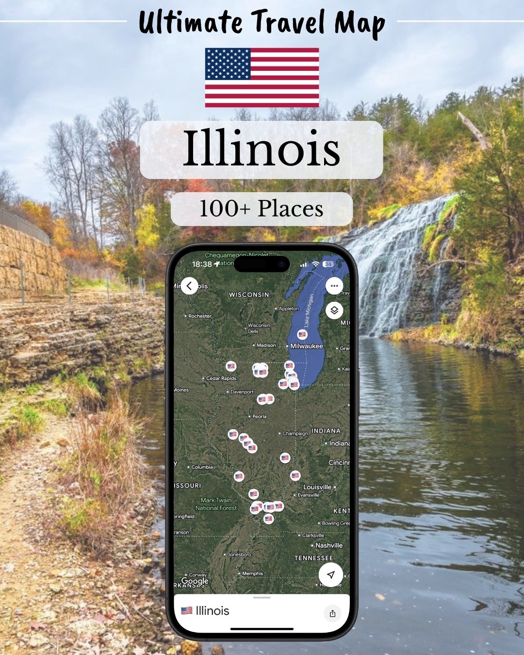 Illinois Travel Map - Sight Maps