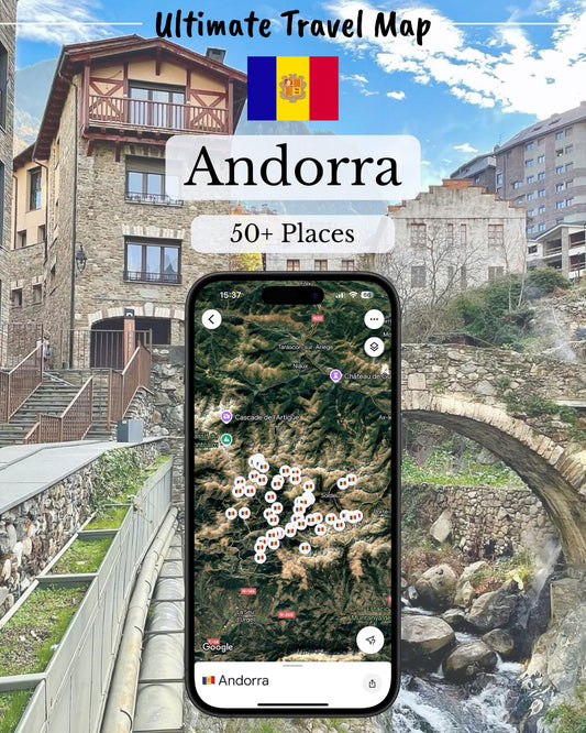 Andorra Travel Map - Sight Maps