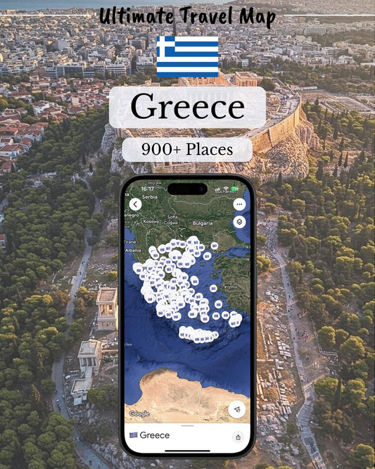 Greece Travel Map - Sight Maps
