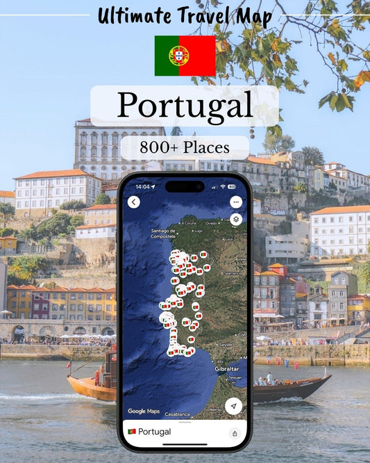 Portugal Travel Map - Sight Maps