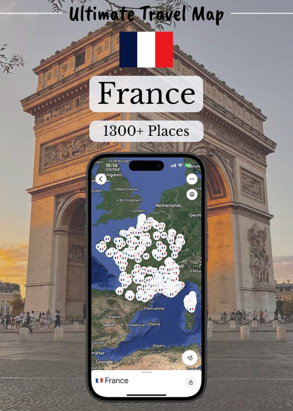 France Travel Map - Sight Maps