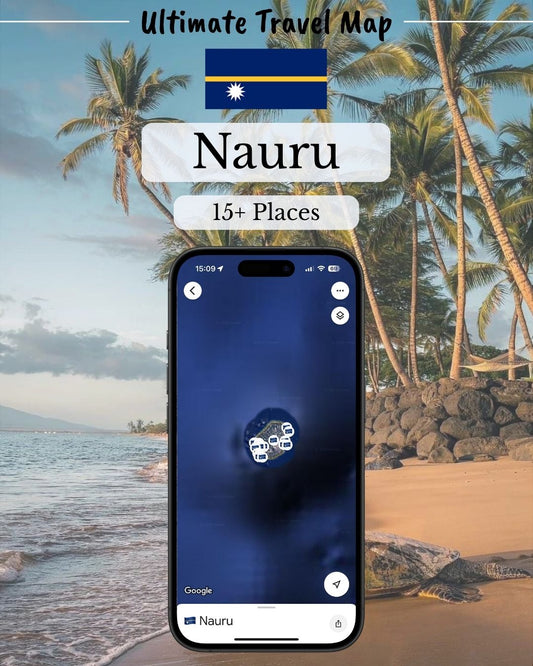 Nauru Travel Map - by Sight Maps