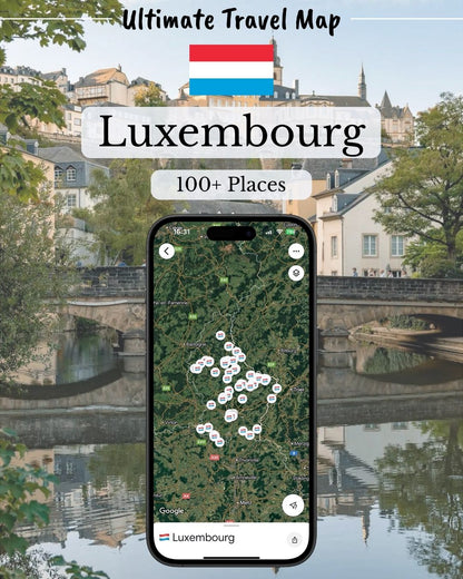 Luxembourg Travel Map - Sight Maps