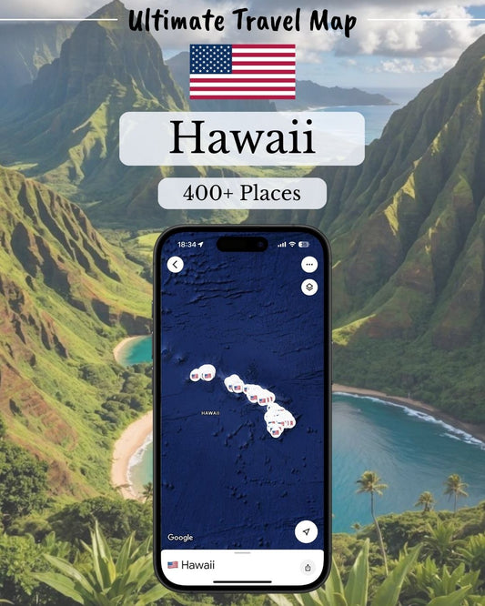 Hawaii Travel Map - Sight Maps