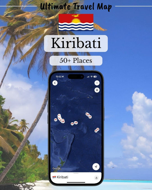 Kiribati Travel Map - Sight Maps