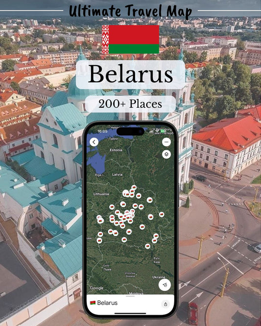 Belarus Travel Map - Sight Maps