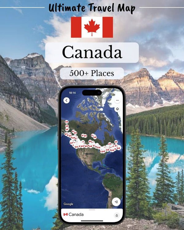 Canada Travel Map - Sight Maps