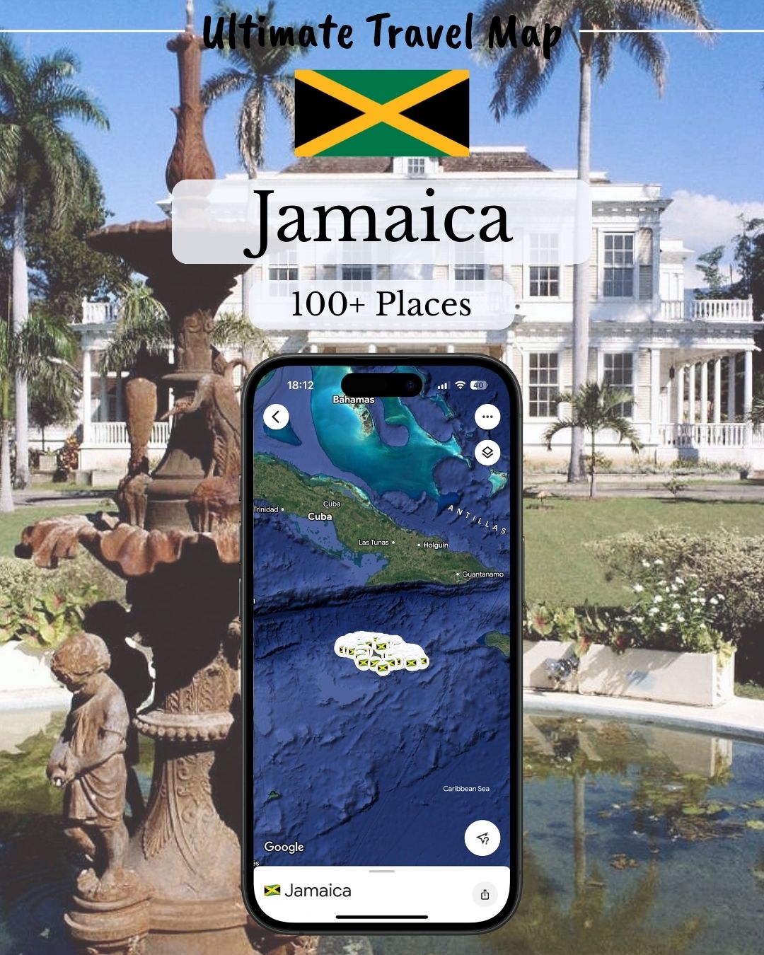 Jamaica Travel Map - Sight Maps