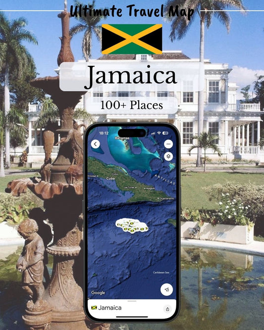 Jamaica Travel Map - Sight Maps