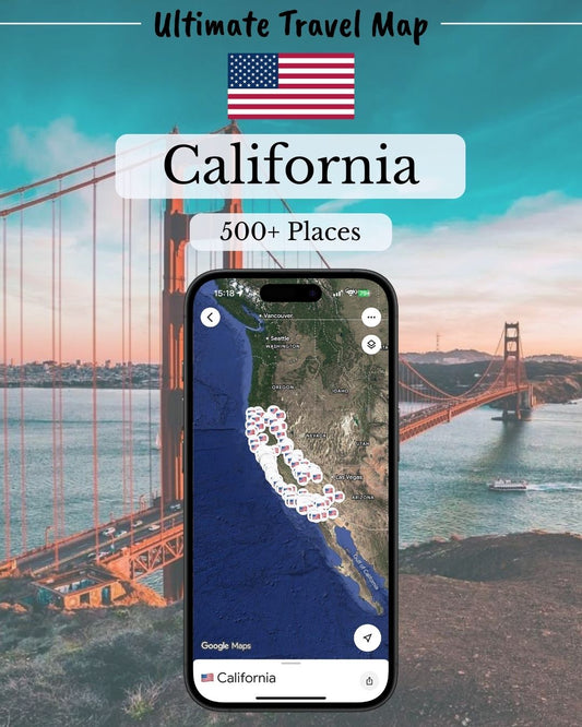 California Travel Map - Sight Maps