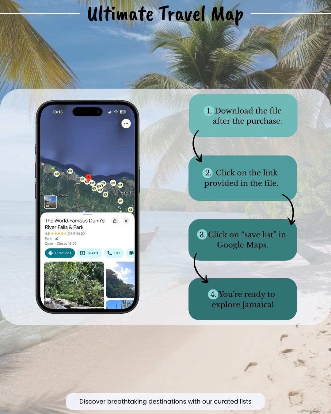 Caribbean Countries Travel Bundle - Sight Maps