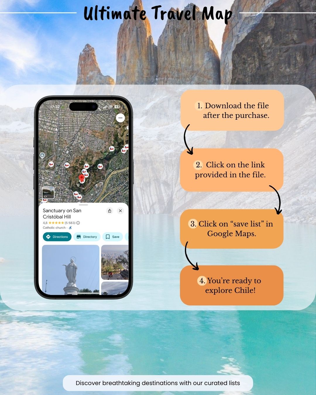 Bolivia & Chile Trip - Sight Maps