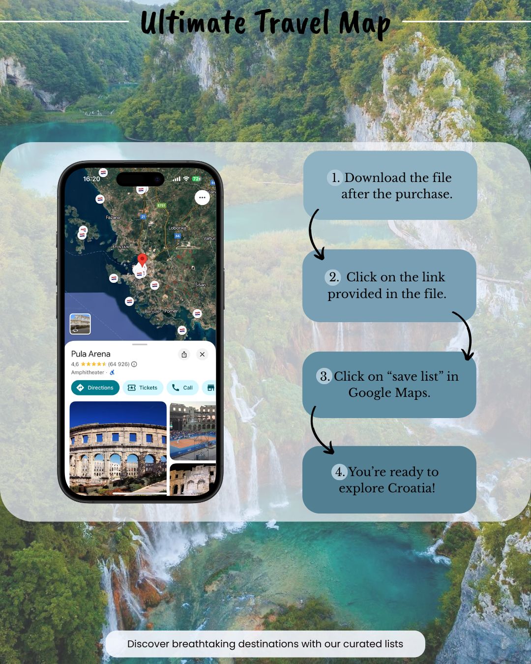 Adriatic Coast Trip Bundle - Sight Maps