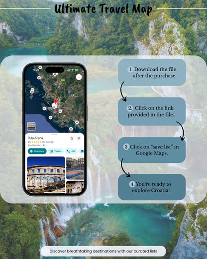 Adriatic Coast Trip Bundle - Sight Maps
