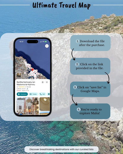 Malta Travel Map - by Sight Maps