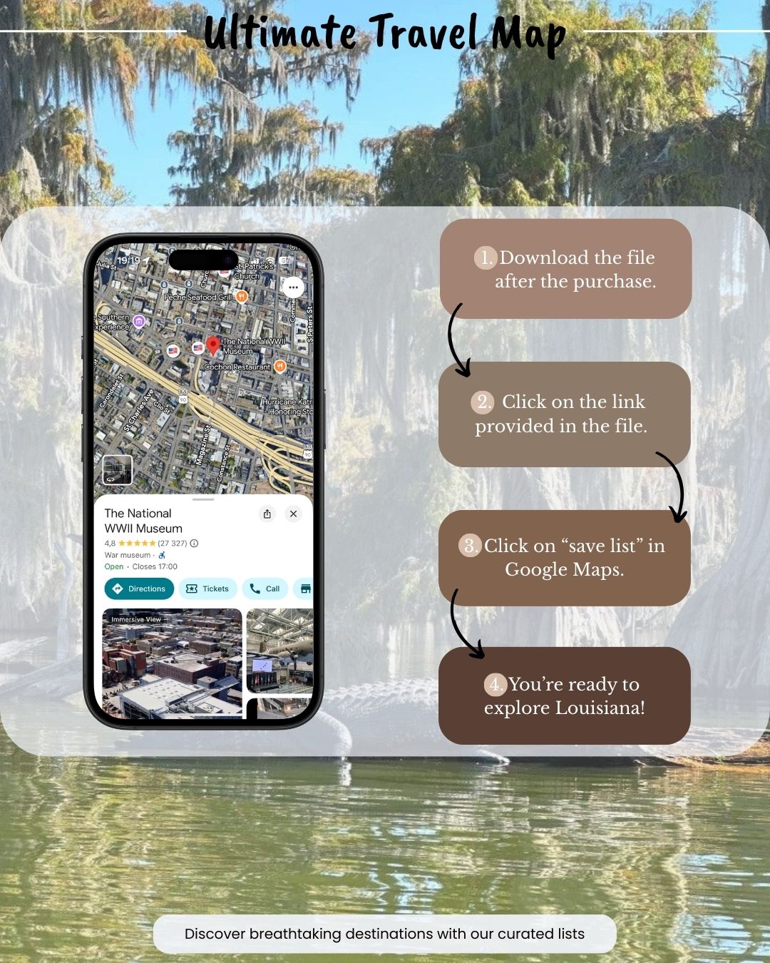 Louisiana Travel Map - Sight Maps