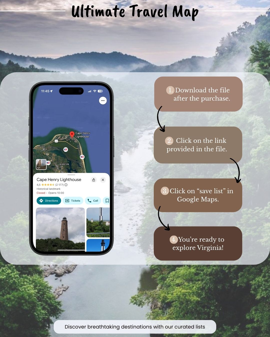 Virginia Travel Map - Sight Maps