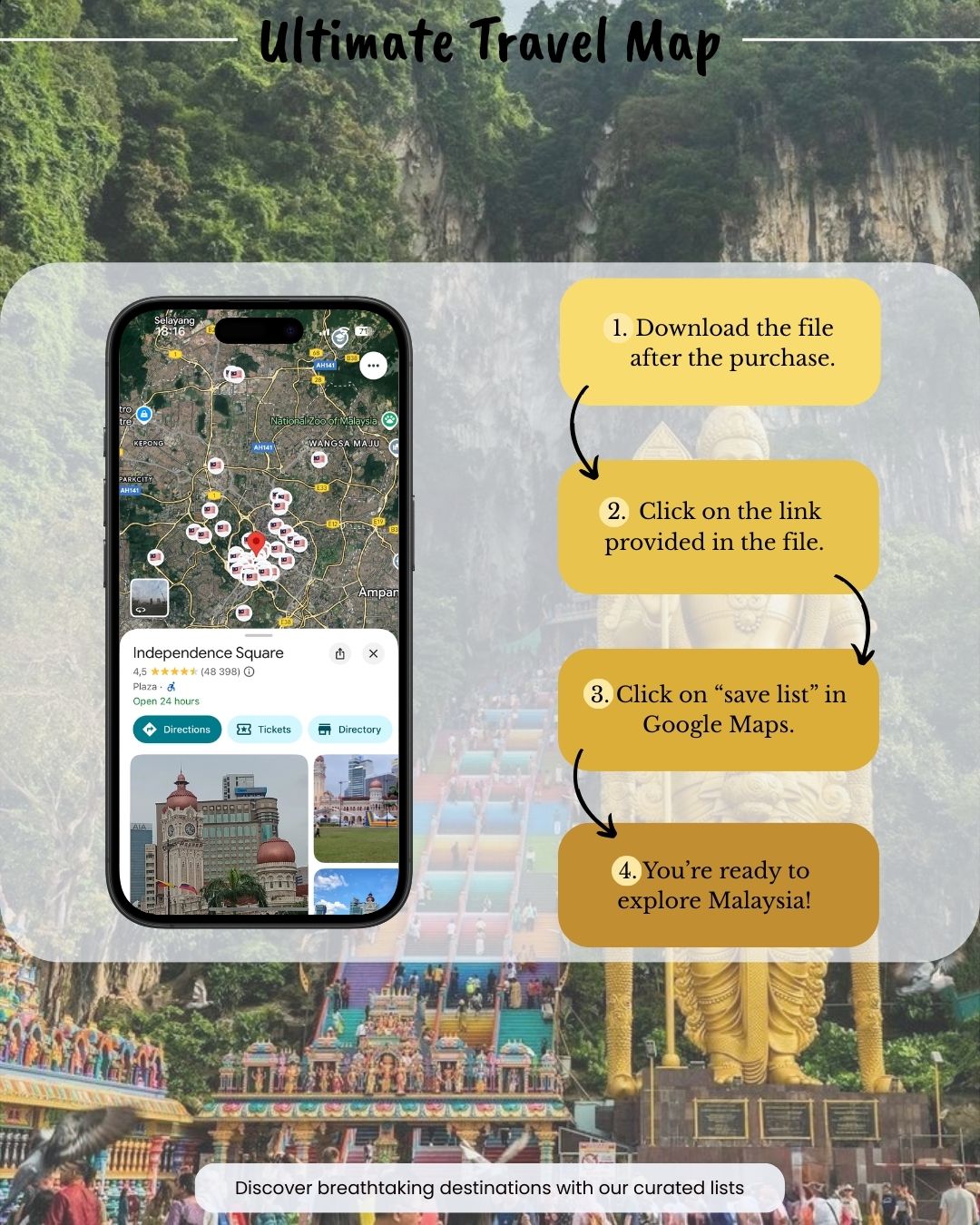 Malaysia Travel Map - Sight Maps