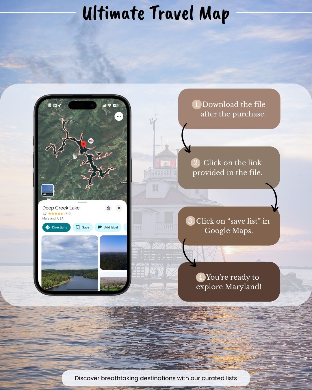 Maryland Travel Map - Sight Maps