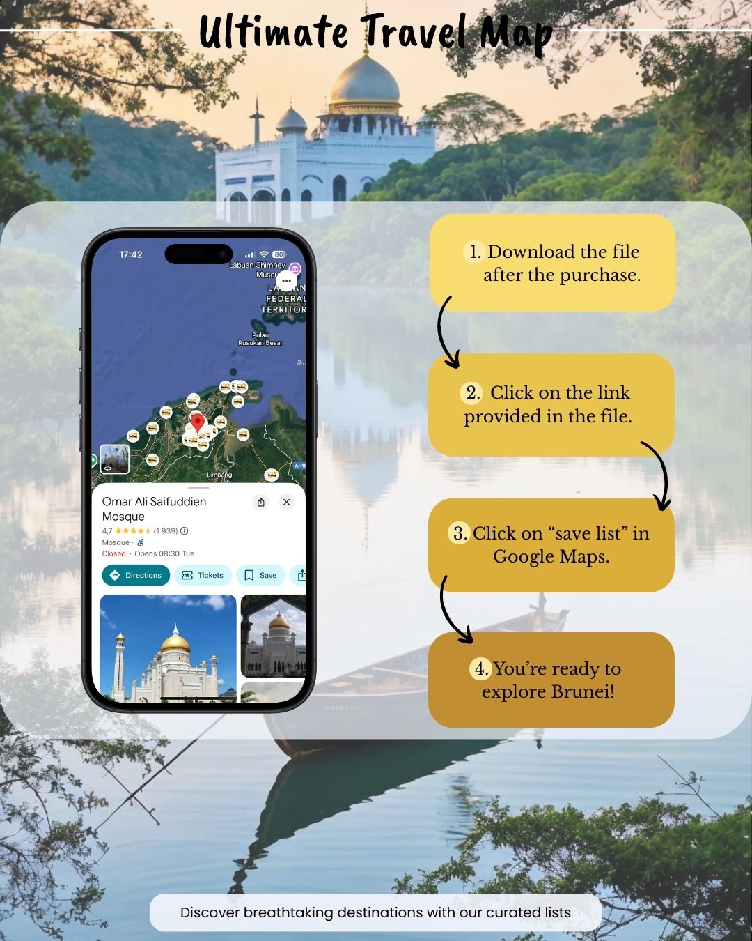 Brunei Travel Map - Sight Maps