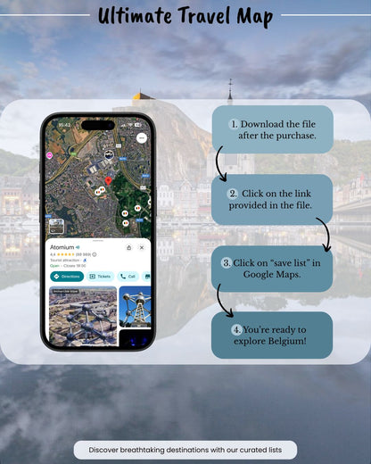 Benelux Travel Bundle - Sight Maps